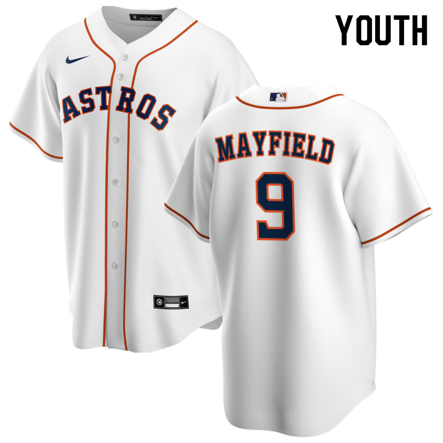 Nike Youth #9 Jack Mayfield Houston Astros Baseball Jerseys Sale-White
